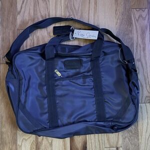 Pierre Cardin Navy Blue Travel Bag Luggage NWT Weekender Duffle Business Vintage